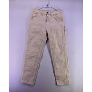 American Eagle Beige Tan Carpenter Double Knee Size 29/30